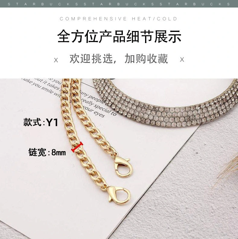 High Quality Metal Chain for Shoulder Strap Handbag Chain