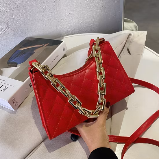 Catena per borsa in acrilico retrò in plastica a catena spessa in resina moda donna per accessori per borse Decorazione per maniglia per borsa da donna