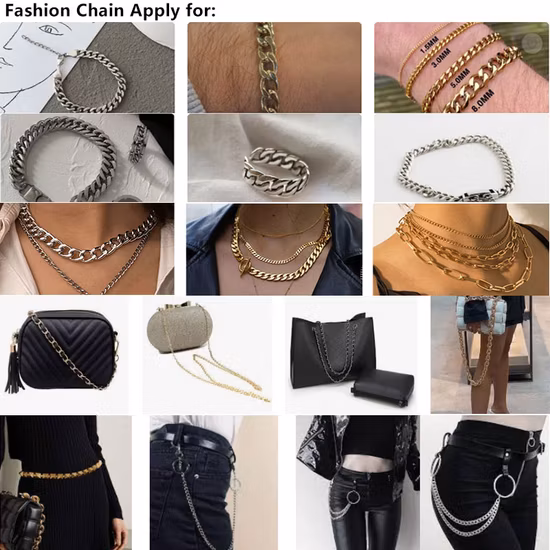 Hardware e accessori Catena hardware per borse personalizzate H21226